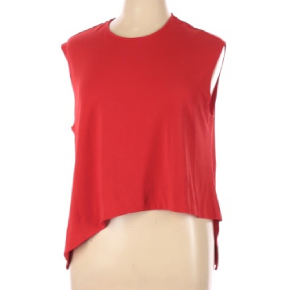 RACHAEL ROY, small red blouse